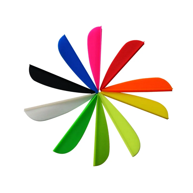 

100 pcs 2 inch Archery Vane Plastic TPU Fletching Vanes for DIY Arrows Archery Arrow Vane Free Shipping