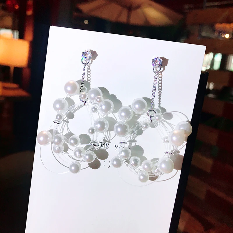 Серьги с кисточками женственность дикие длинные серьги из искусственного