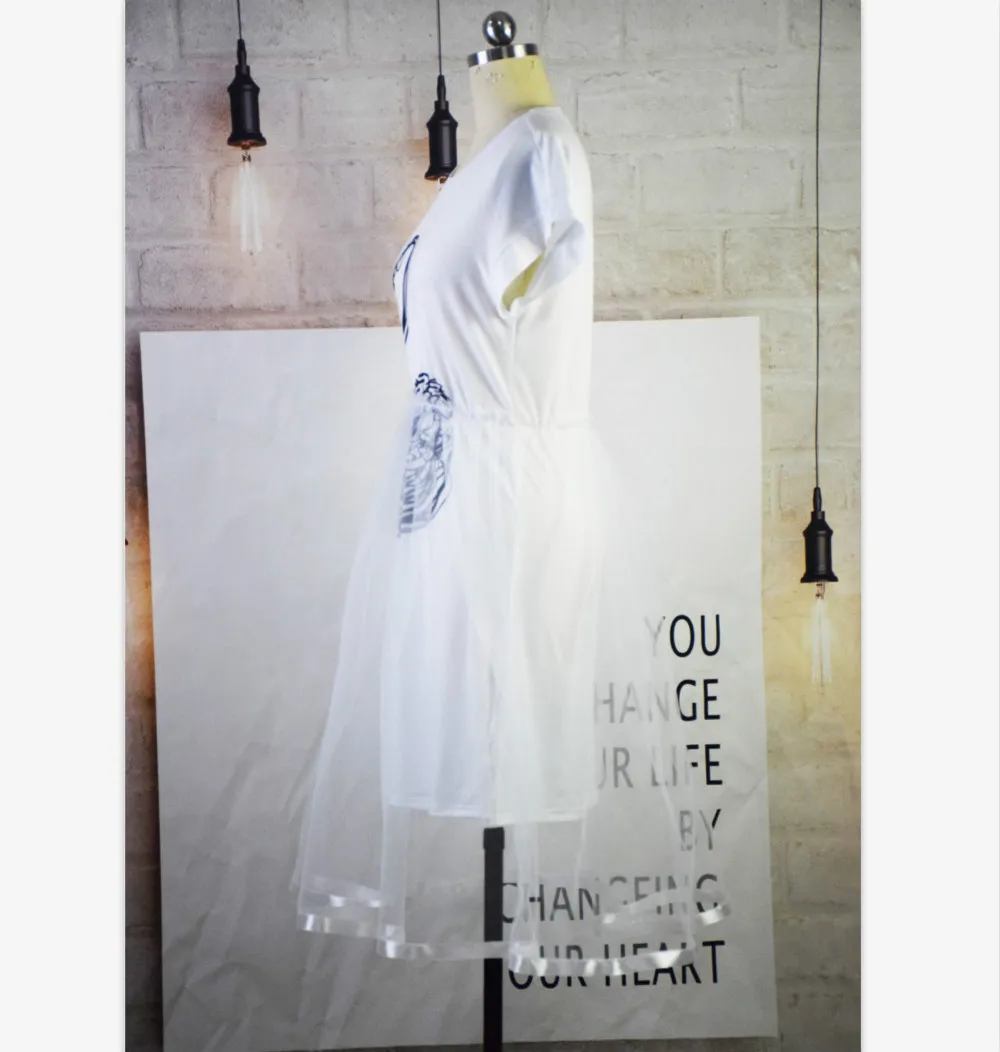 Платье пачка для мамы и дочки с лебедями|Сочетающаяся одежда семьи| |