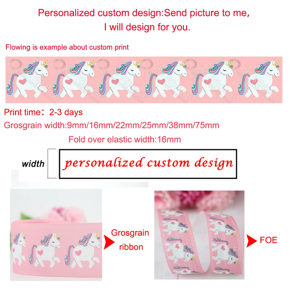 Изготовленный На Заказ 9 мм-75 мм листья цветы печатная корсажная лента 16 с