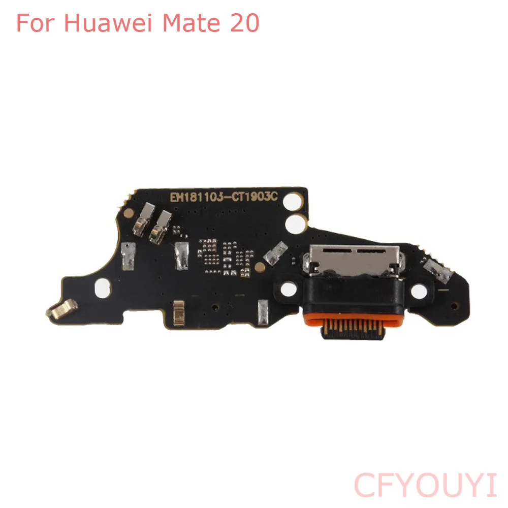 5 шт./лот OEM USB зарядный порт док-разъем гибкий кабель для замены для Huawei Mate 20