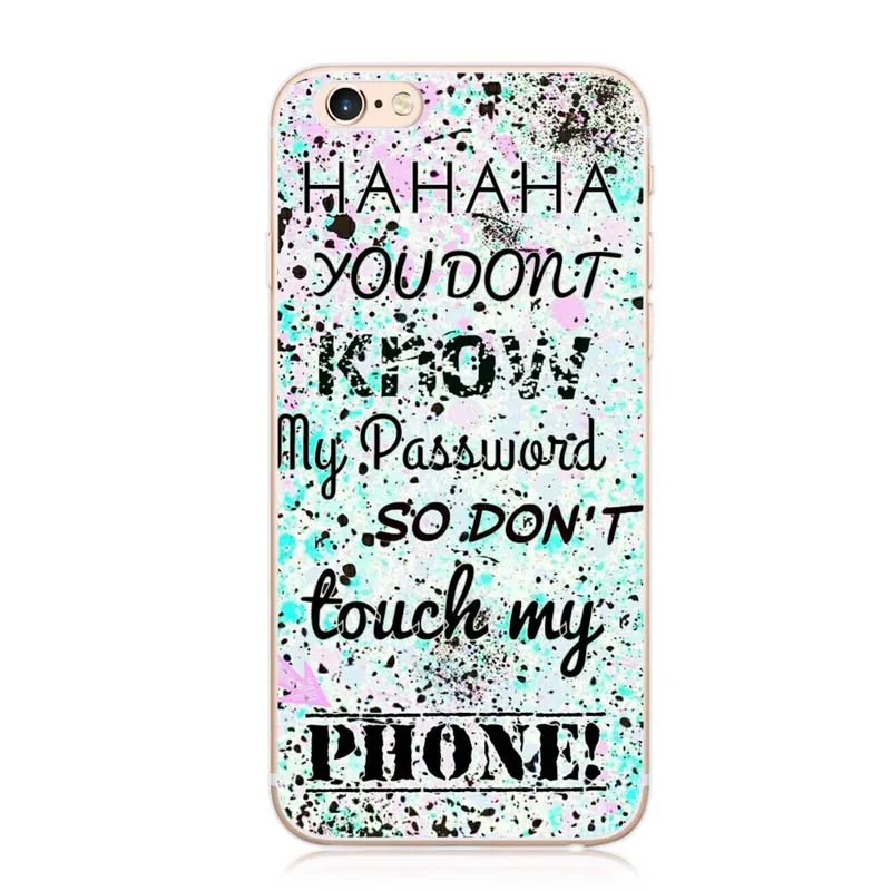 Interesti &quotDont Touch мой телефон&quot чехол для iPhone 6 цветы розы Футляр пластиковую крышку