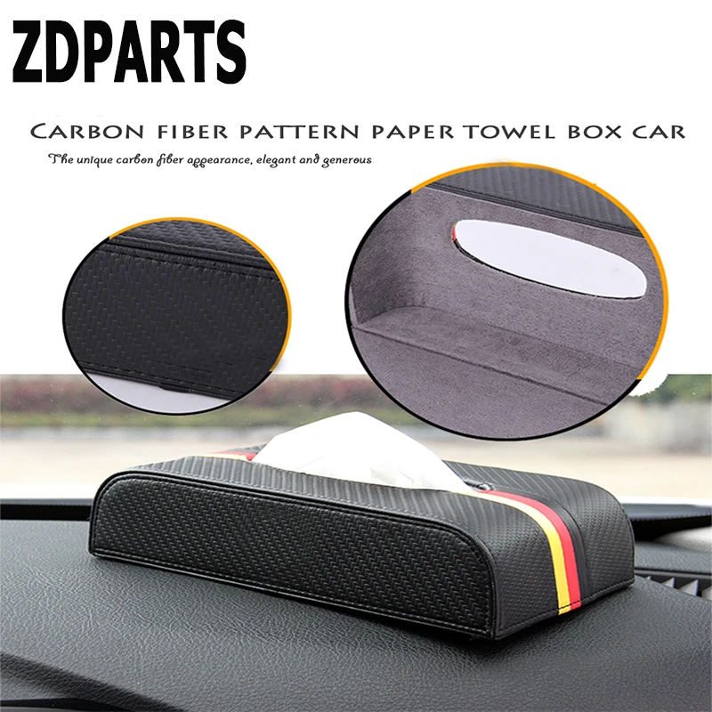 ZDPARTS автомобильный Стайлинг Роскошный домашний тканевый чехол бумажная коробка