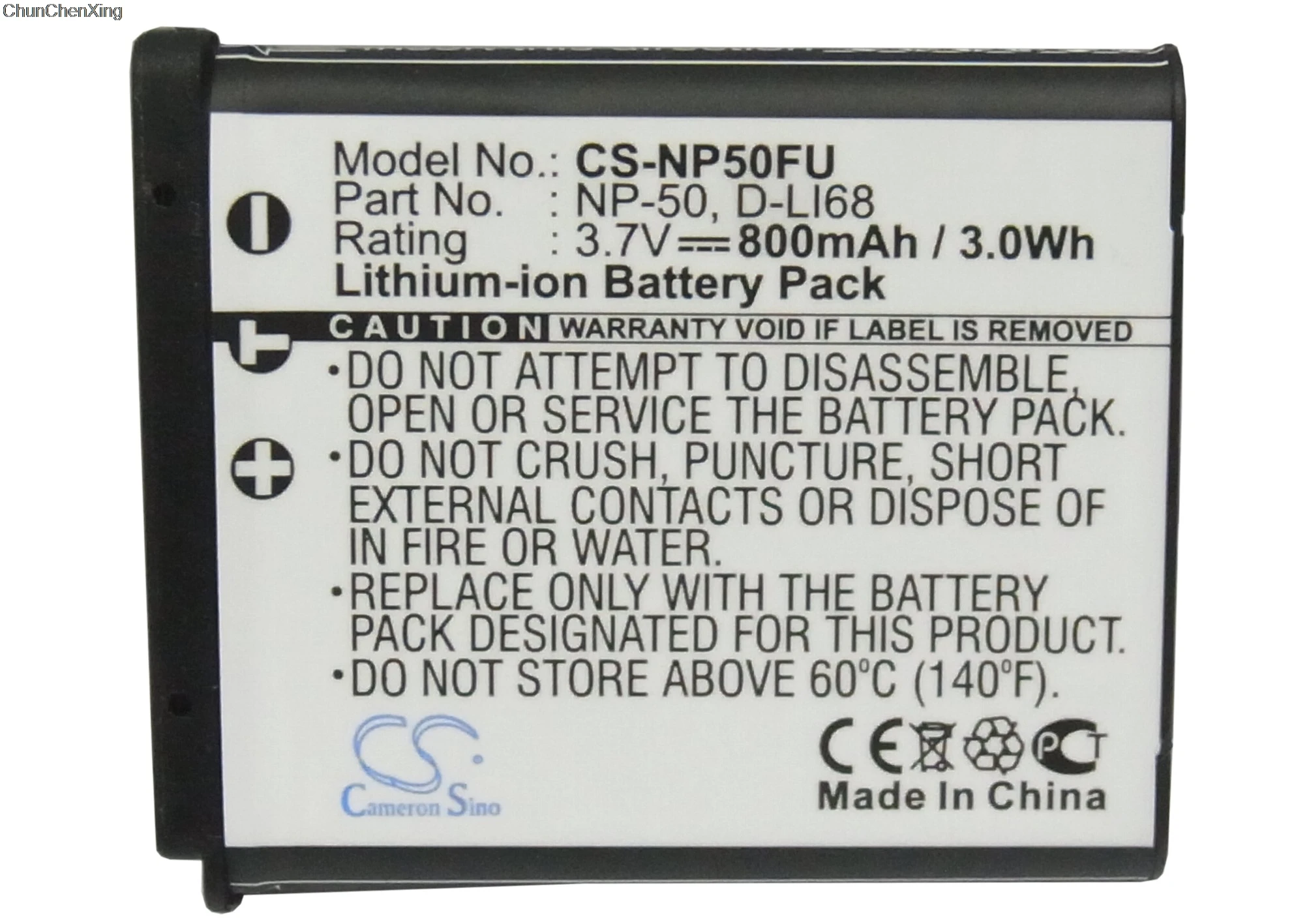 LB 50 батареи Cameron Sino 800mAh для Lectrosonics SSM Micro передатчика|Цифровые аккумуляторы| |