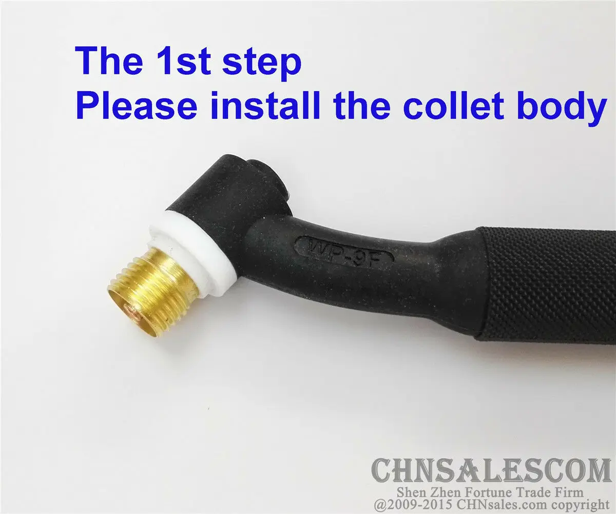 CHNsalescom 7 шт. газовая линза для сварочной фонарь ЛКИ TIG комплект из чашки #12 Pyrex