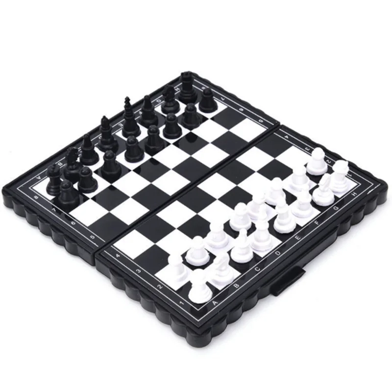 32 шт. портативный карманный дорожный Магнитный Шахматный набор мини складные