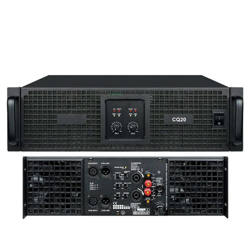 Профессиональный послеступенчатый усилитель мощности CQ800-1350W 3U | Электроника