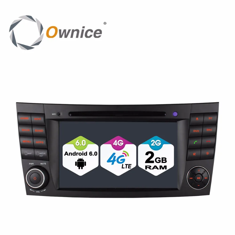 4G SIM LTE Android 6 0 Octa 8 Core для Mercedes Benz W211 W463 W219 W209 E G CLK CLS Class автомобильный DVD плеер GPS