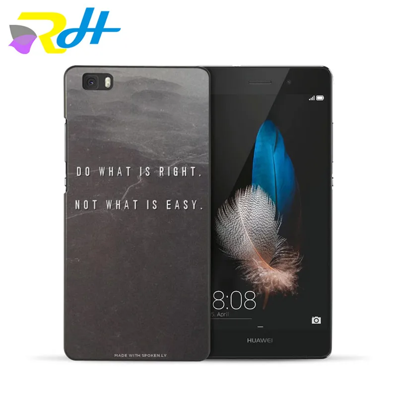 Для funda Huawei P10 чехол вдохновляющая серия для P9 lite Coque Etui Модный Lite