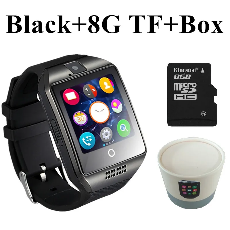2018 Bluetooth NFC смарт-часы Q18 Smartwatch WhatsApp браслет для телефона Android тактовую