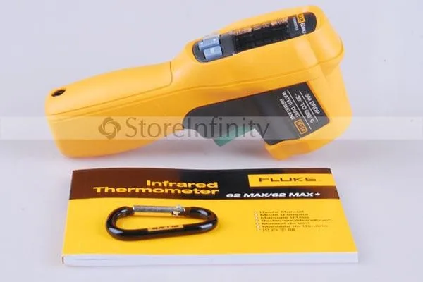 Бесплатная доставка Fluke 62 Max + двойной лазерный инфракрасный термометр