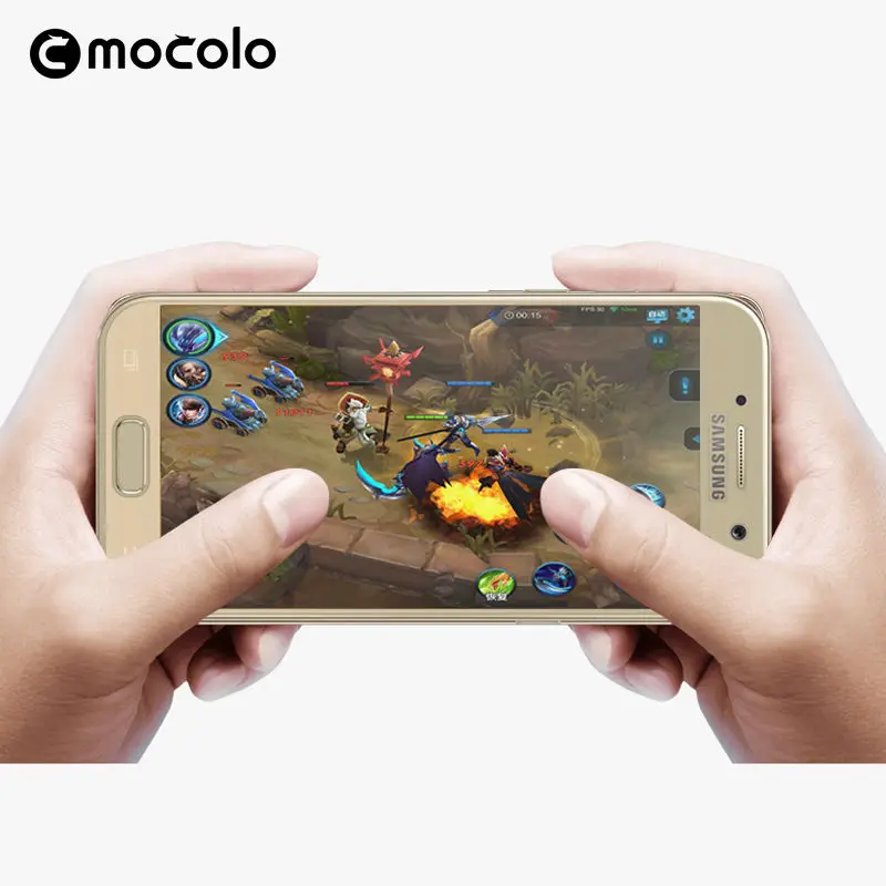 Mocolo 9H 0,33 мм Полное покрытие из закаленного стекла для samsung Galaxy A3 A5 A7 Защита экрана для samsung Galaxy A3 A5 A7 крышка