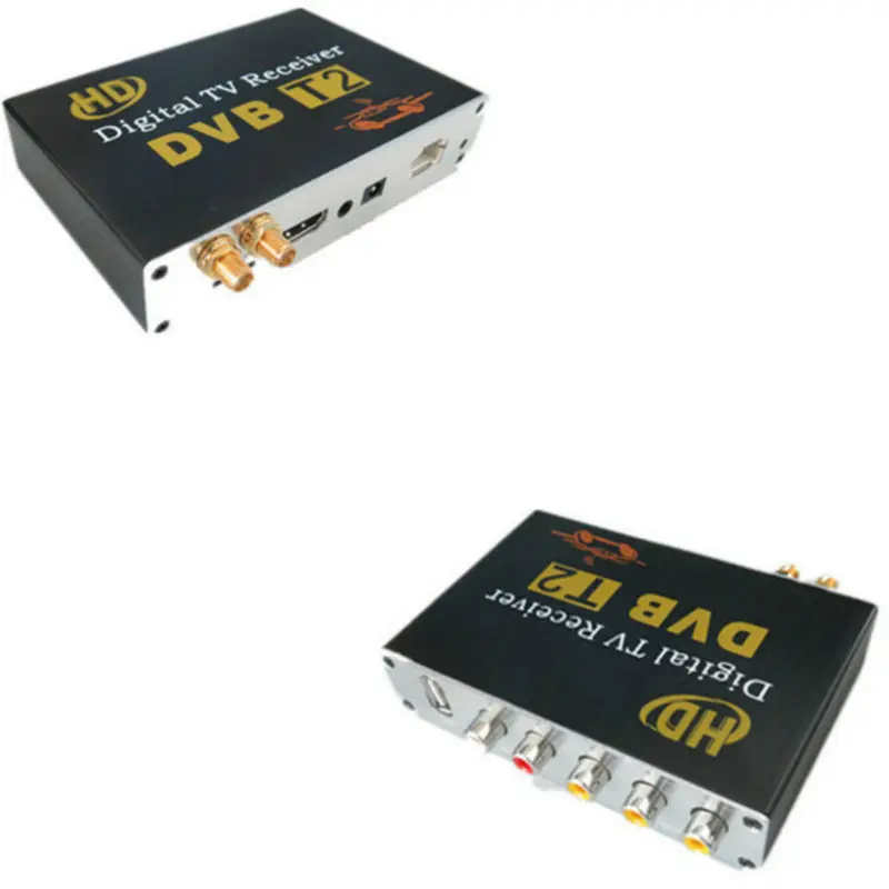 DVB T2 H.264 M120km/h PEG4 Мобильный цифровой ТВ бокс Внешний USB ресивер для автомобиля
