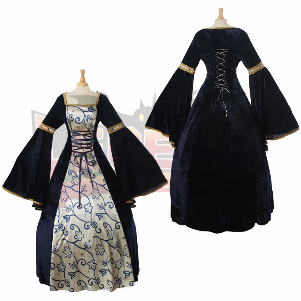 

Medieval Renaissance Victorian Dress Costume Gothic Fantasy Dress Custom Made