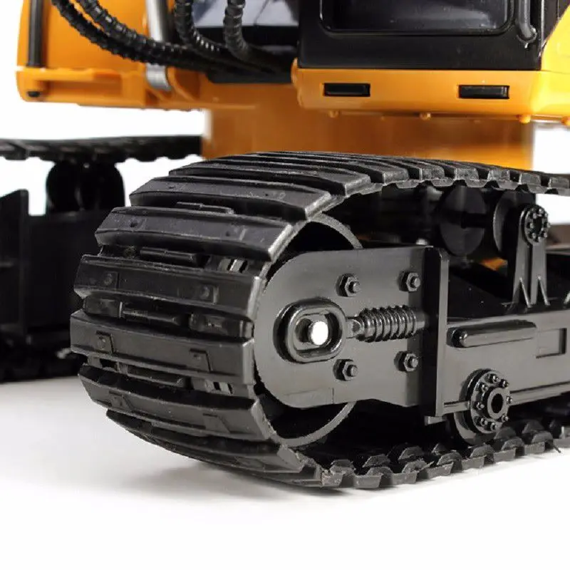 2 4G 1/14 RC автомобиль HuiNa игрушки 15 канальный экскаватор зарядка сплав RTR 6 бульдозер