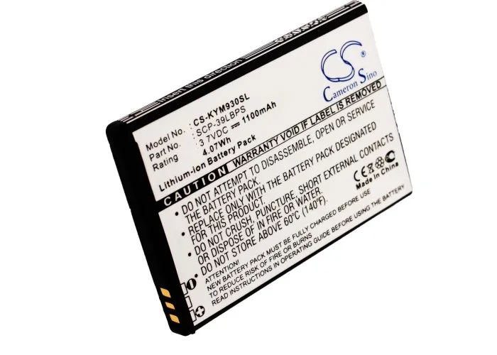 Cameron Sino 1100mAh Battery KABA-01 SCP-39LBPS for Kyocera Echo M9300 SCP-9300 | Электроника