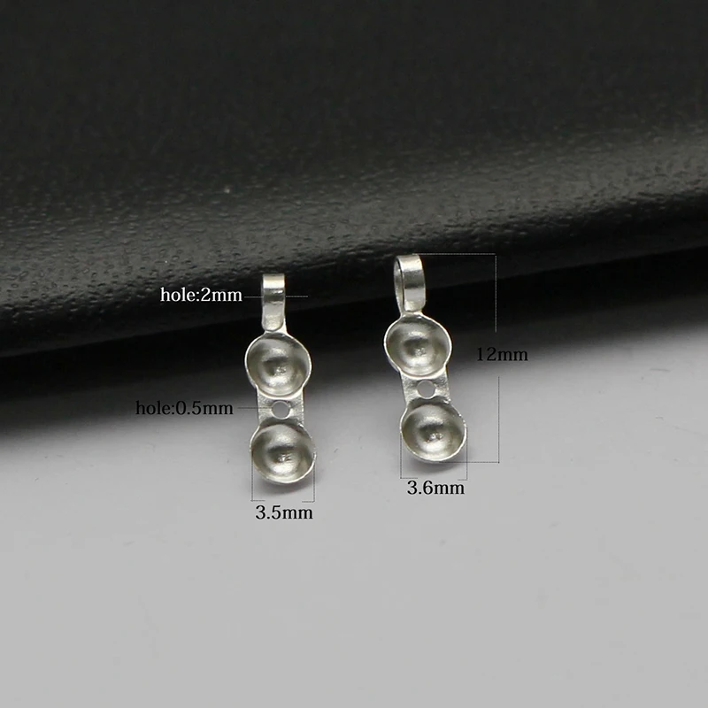 Beadsnice 925 пробы серебряные ювелирные изделия застежка корпус Обжимные бусины