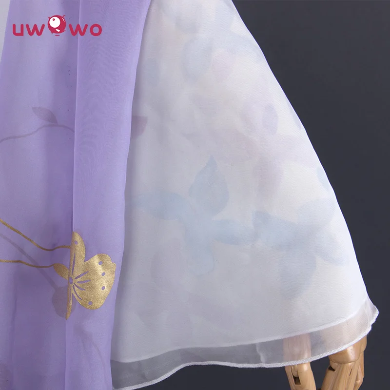 UWOWO чудо Никки костюм игры Uwowo маскарадный светильник Фиолетовый китайский