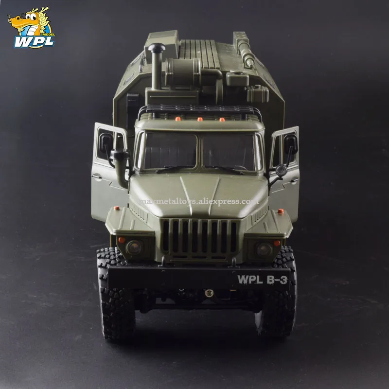WPL B36 масштаб 1:16 Урал Радиоуправляемый автомобиль 6WD военный грузовик Rock Crawler