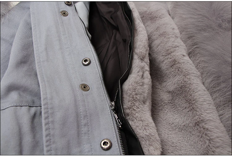 Зимняя куртка для женщин бренд 2020 пальто с натуральным мехом парка натуральный