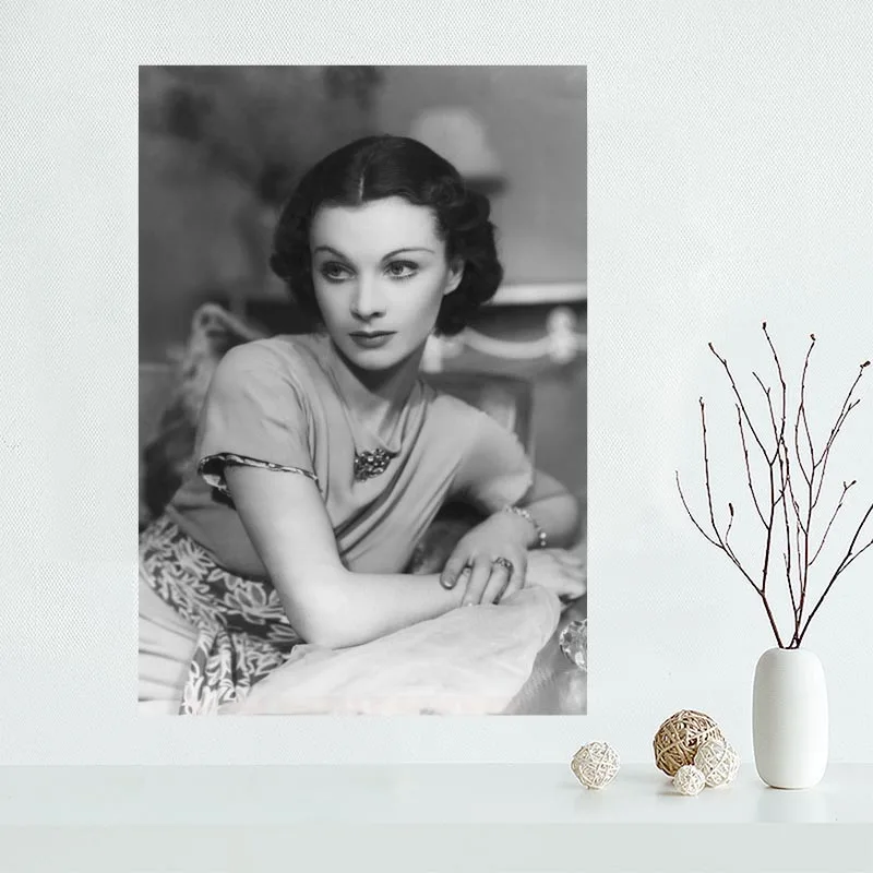 Современная картина Vivien Leigh постер для гостиной настенное искусство холст ткань