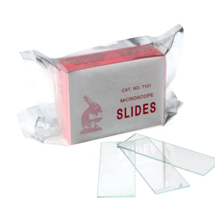 50 шт. микроскоп Стекло Направляющие Лабораторное оборудование Пособия по