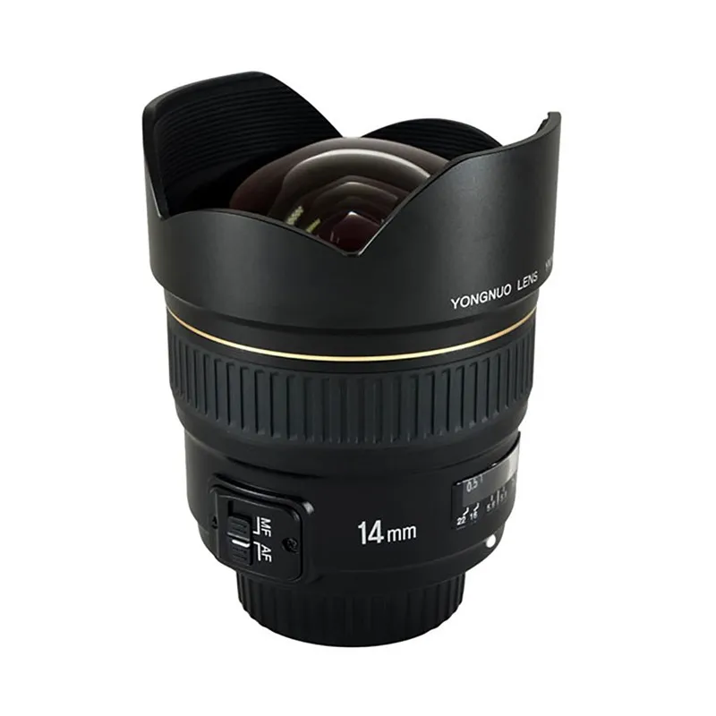 YONGNUO ультра-широкоугольный объектив YN14mm F2.8N Автофокус металлическое Крепление для Nikon D7100 D5300 D3200 D3100 DSLR камер