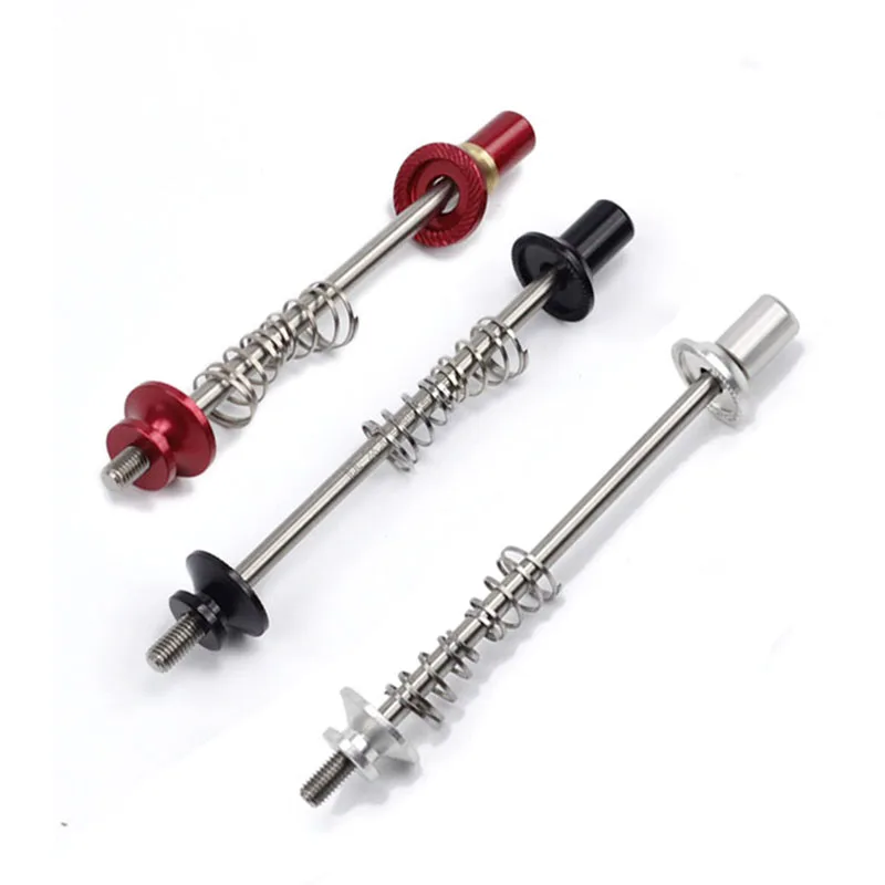 Титановые передние шампуры Ti Quick Release для brompton BMX Bike Hex M5 74 мм велосипедный Медленный релиз QR шпажки