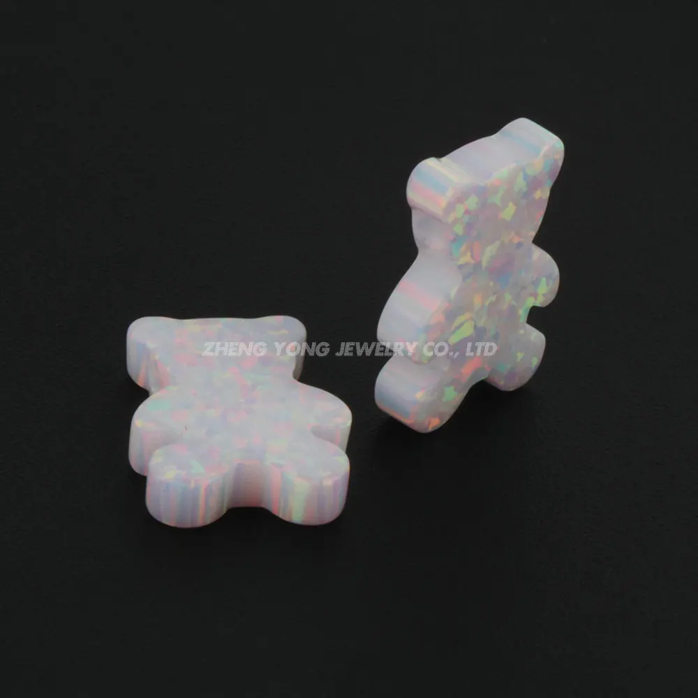 Bear-9.5x13mm Новое поступление, 1 шт./лот,, маркиза/груша/цветок, сглаза, опал, камень, необычная огранка, подвеска для опала, ожерелье - Цвет: Bear-9.5x13mm