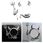 Забавные автомобильные наклейки с ангелом, дьяволом для volkswagen golf 6, mazda 2, opel zafira b, mazda astra j, volkswagen polo