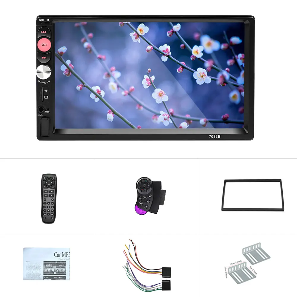 

Podofo 2 Din 7 '' mirrorlink MP5 Bluetooth