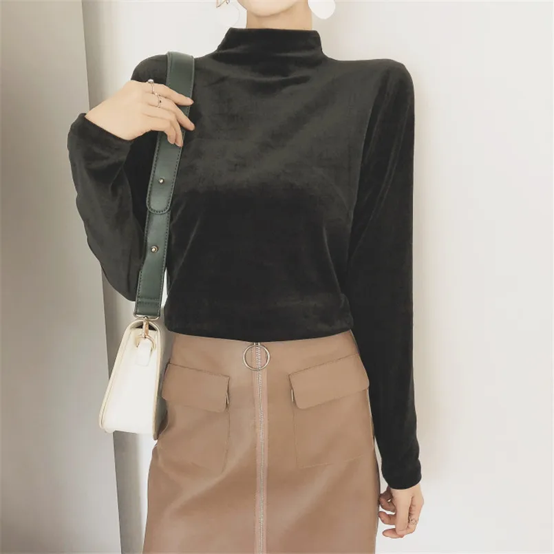 Шерсть 2018 осень зима мода женский длинный рукав Свободный Повседневный пуловер