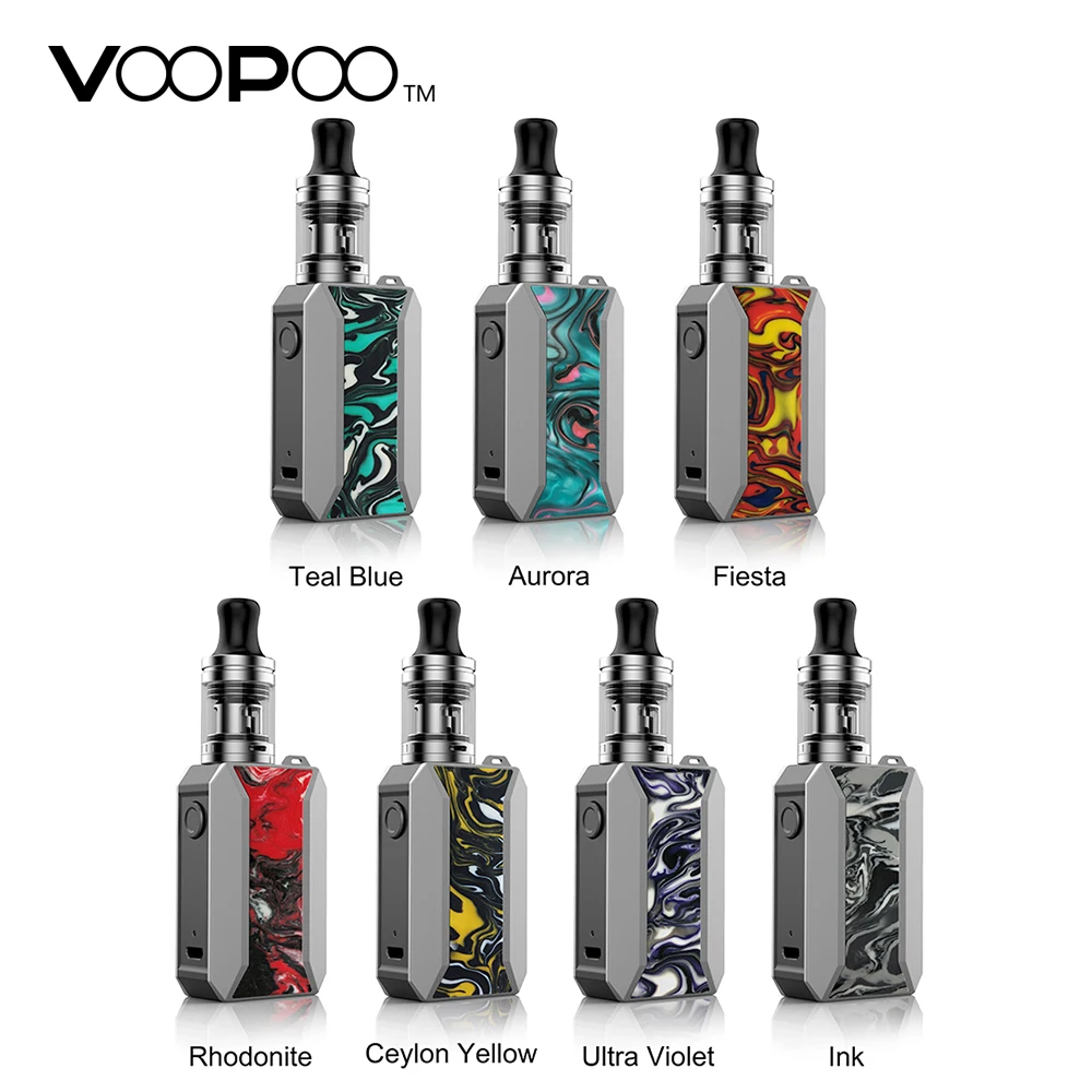 Оригинальный стартовый набор VOOPOO DRAG Baby Trio 1500 мАч светодиодный индикатор заряда