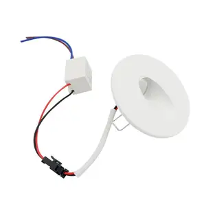 Приглушаемая светодиодная настенная Современная подсветка 3 Вт, освещение ступенек для лестницы, утопленная Ночная лампа, 85-265 в