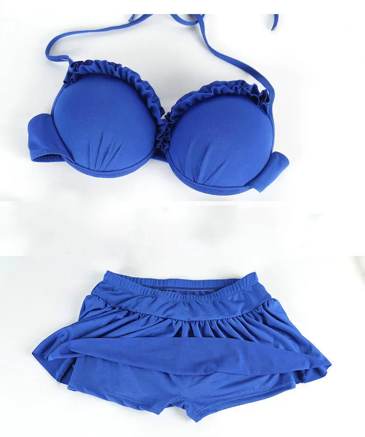 3 шт. комплект Для женщин ванный крышку ИБП + бикини юбка нижняя Двойка ванной