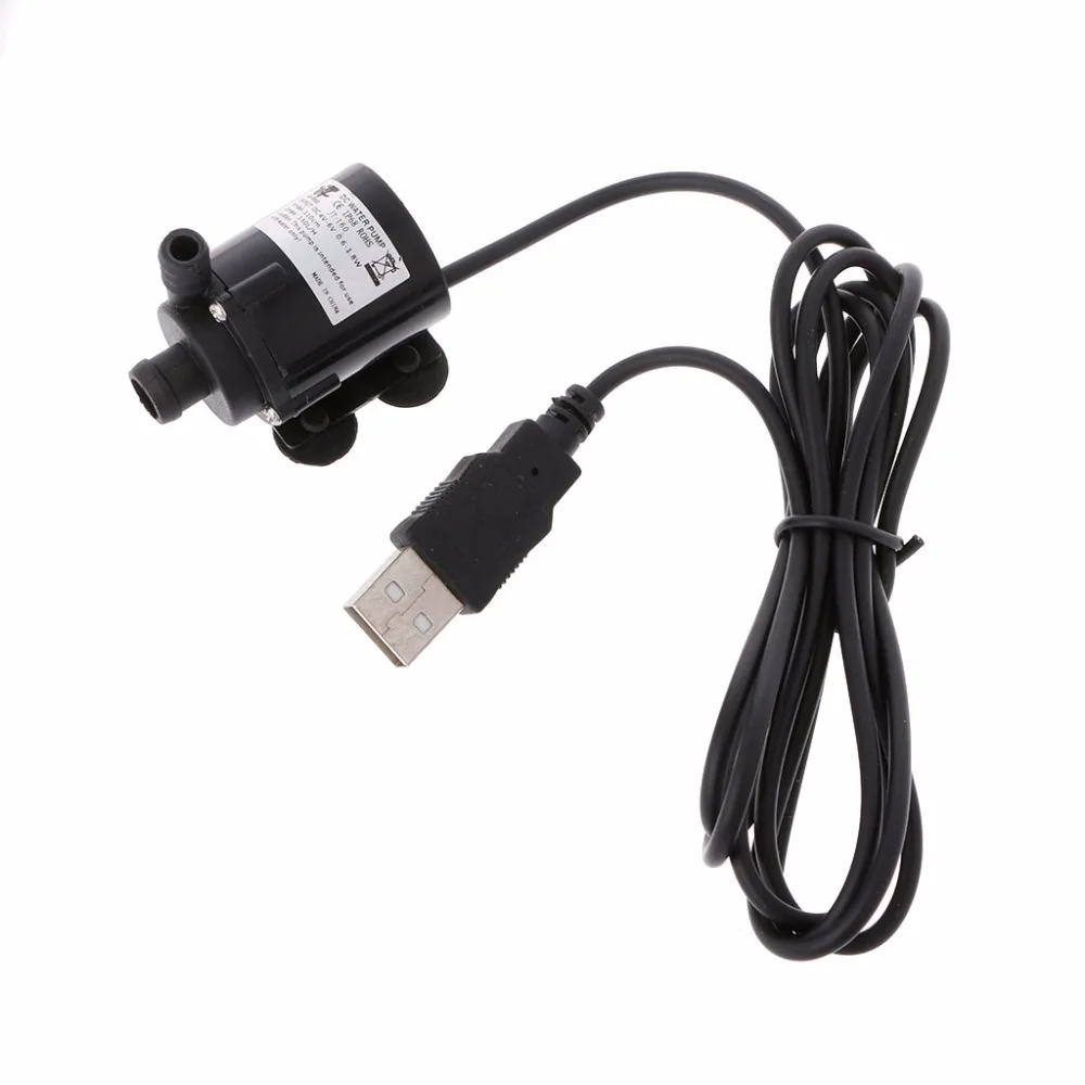 Новый мини USB DC 5V Бесщеточный погружной мотор водяной насос для автомобильного