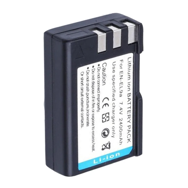 1pcs battery 2 шт. литий-ионный аккумулятор EN-EL9a EN-EL9 батарея+ двойной USB EN-EL9 зарядное устройство для Nikon EN EL9 D40 D60 D40X D5000 D3000 - Цвет: 1pcs battery