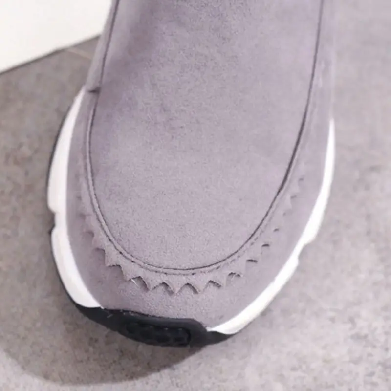 RAZAMAZA женская обувь на плоской подошве с круглым носком вне плюша меху Модные