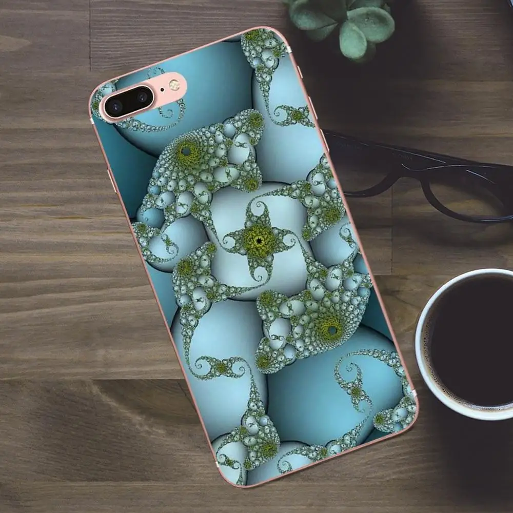 Мягкий ТПУ рисунок бирюза Мандала X кружевное дерево для Huawei G8 Honor 5C 5X 6 6X 7 8 9 Y5II Mate P7