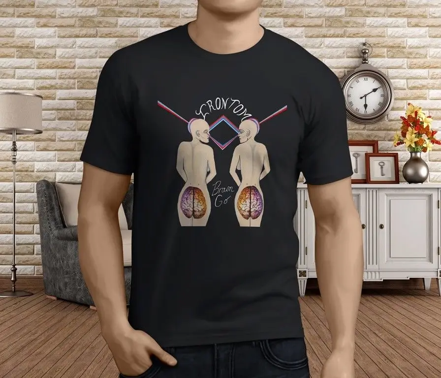 Irontom рок группа Для мужчин черный футболка S 3XL Костюмы плюс Размеры|mens clothing|men