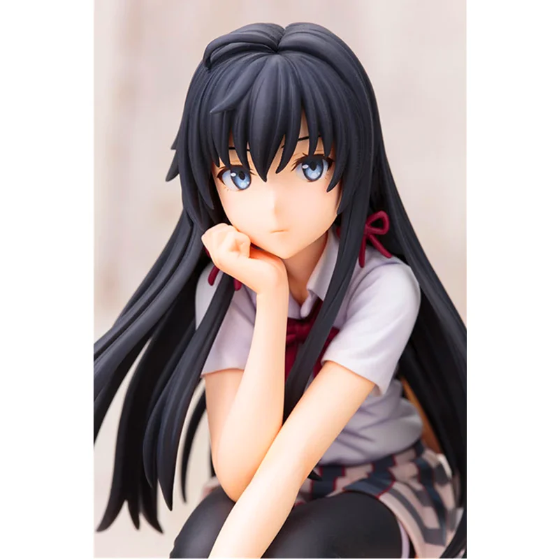 14 см KOTOBUKIYA My youth love story Аниме Фигурка Yukinoshita Yukino экшн фигурка кресло Ver красивые