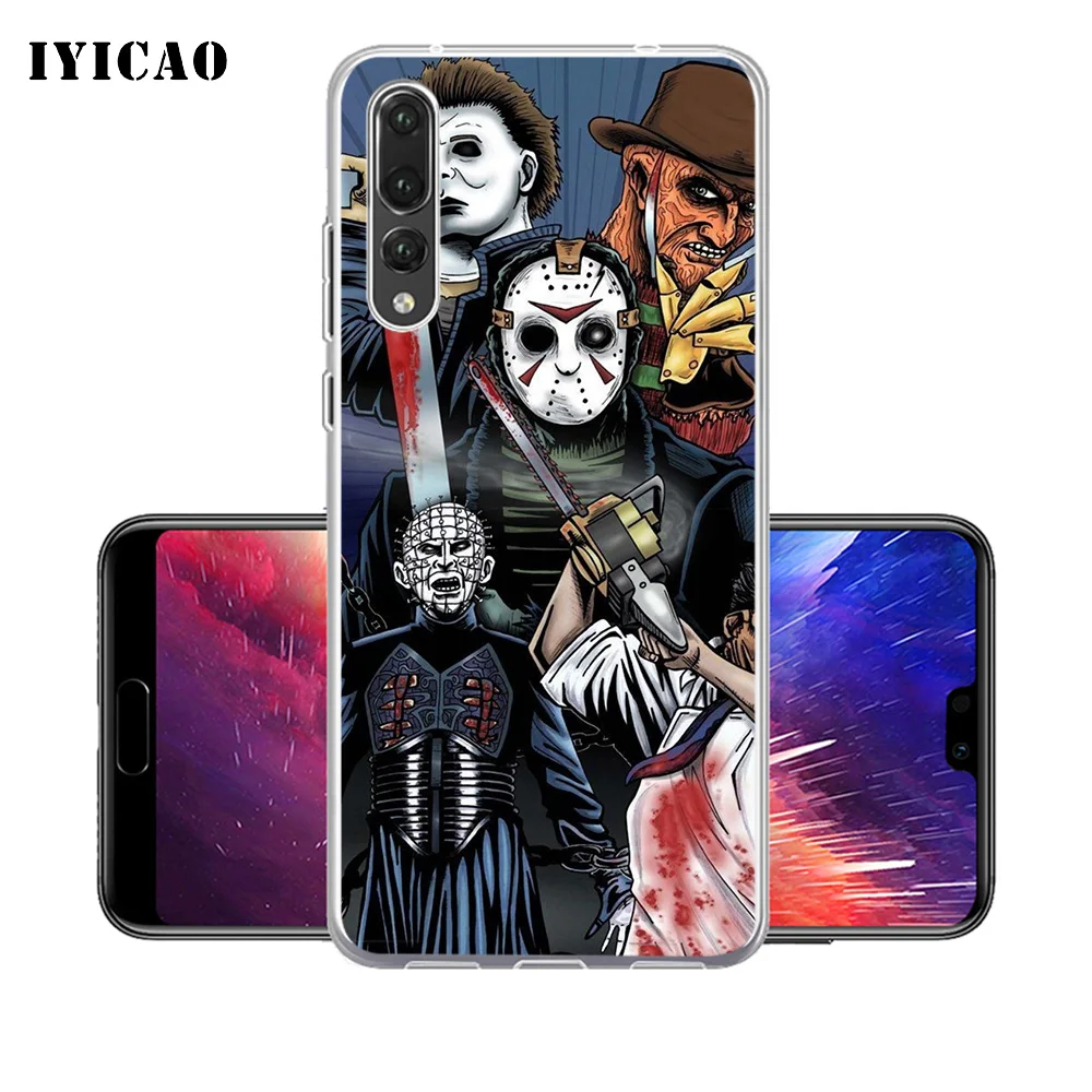 Мягкий силиконовый чехол IYICAO для Huawei P30 P20 Pro P10 P9 P8 Lite P Smart TPU|Чехлы-накладки| |