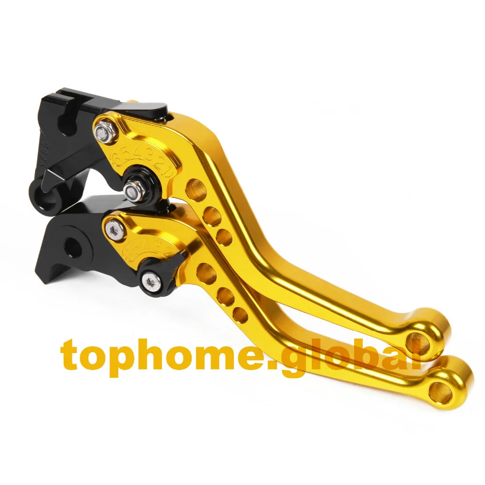 Короткие тормозные рычаги сцепления для Ducati MONSTER 1100/S EVO/ABS 2009 2013 CNC регулируемые 10