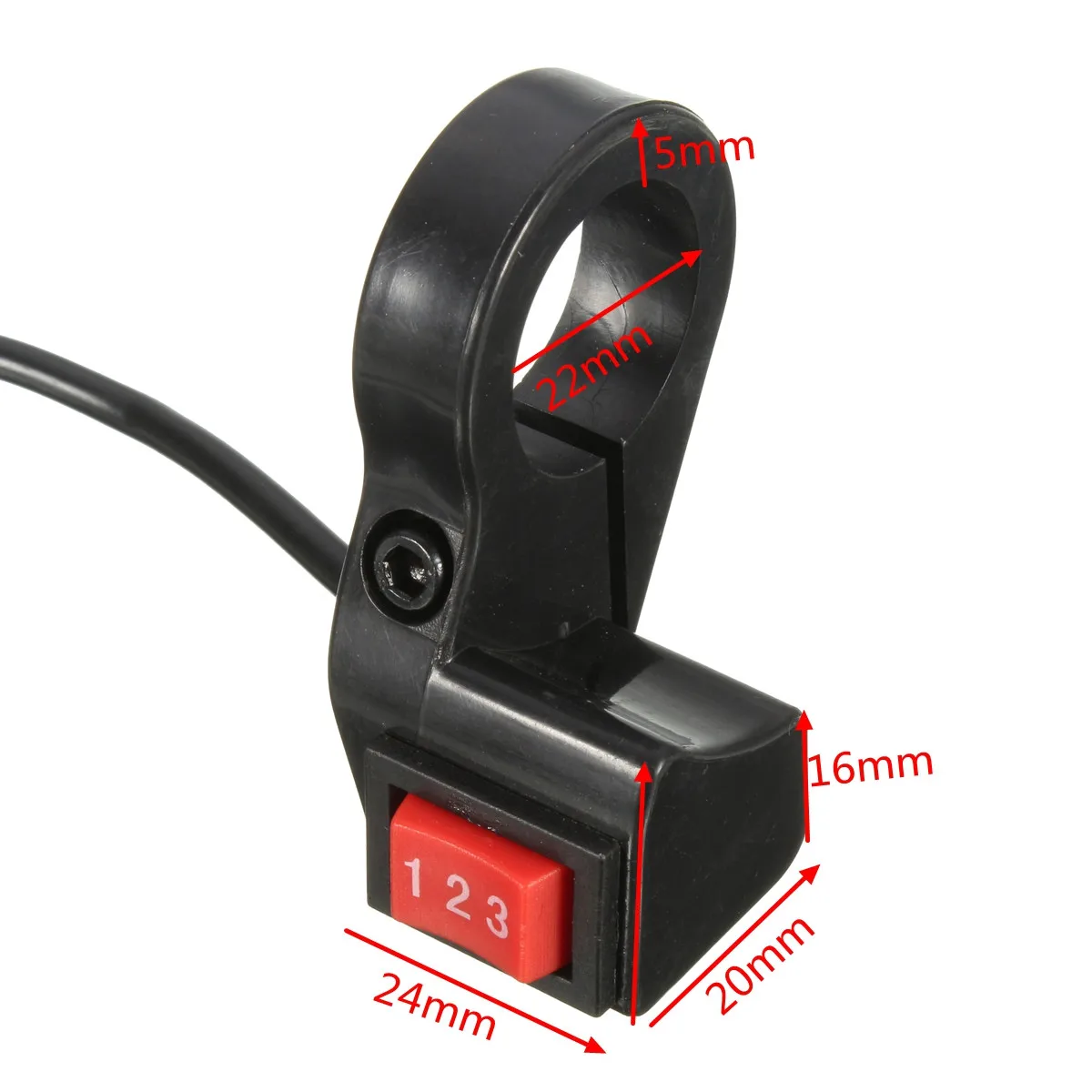 Электрический 3 скоростной модуль 22 мм переключатель для электронного