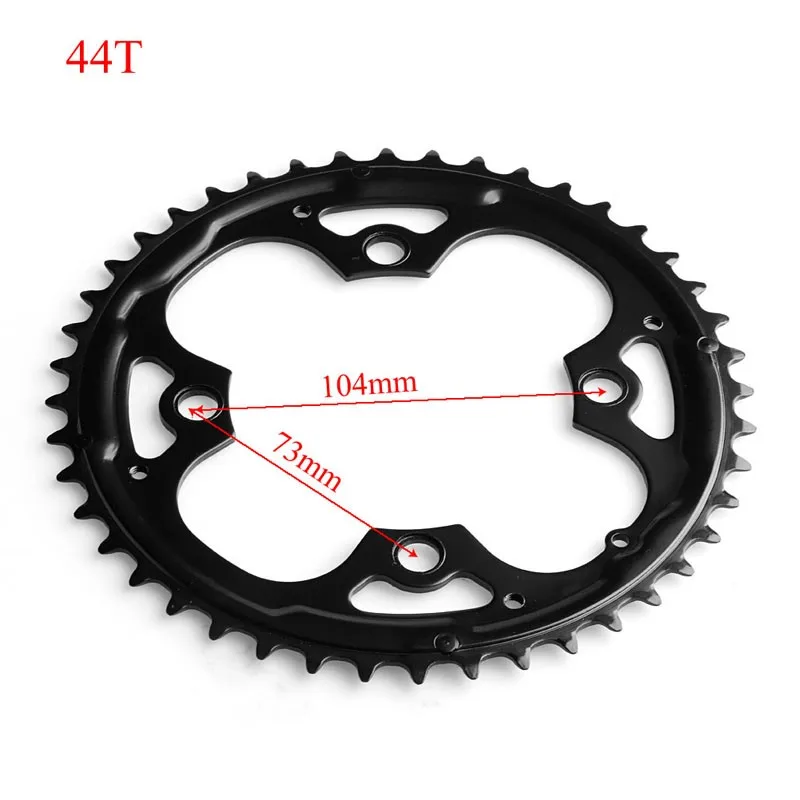 22 T/32 T/42 T/44 T сплав MTB велосипед Узкий широкий цепное кольцо Овальный Круглый Цикл цепи шатун