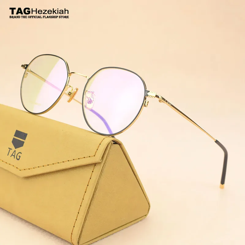 2019 оправа для очков Мужская Женская градусов бирка брендовые ретро модные