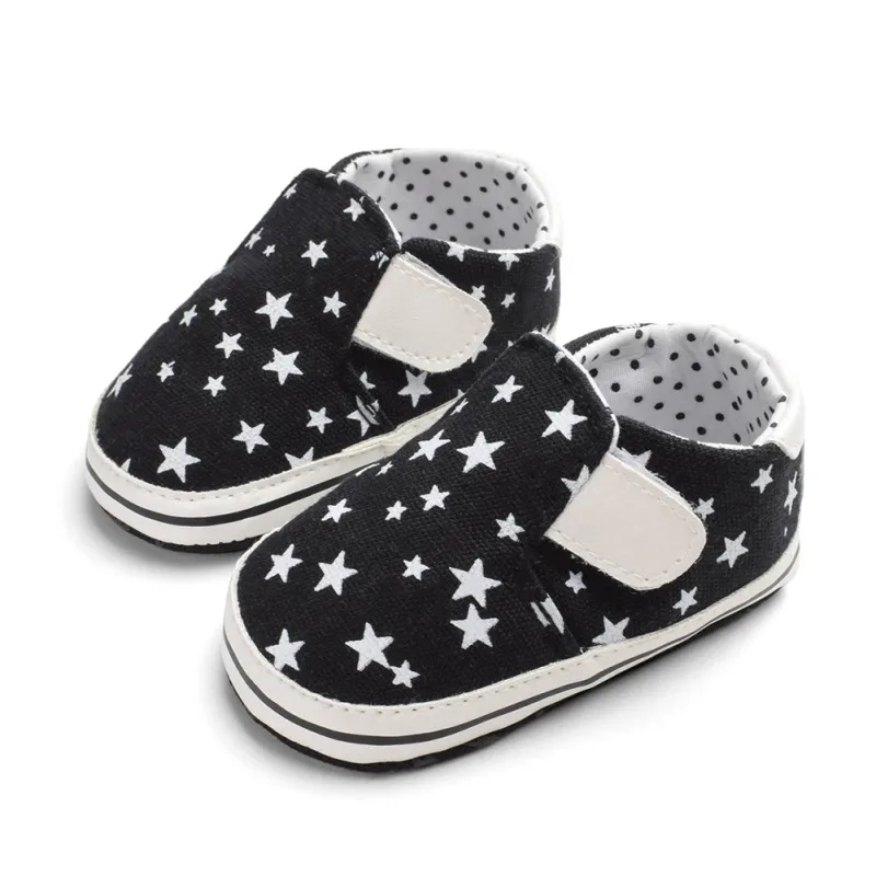 

Canvas Sports Sneakers Newborn Baby Boys Girls First Walkers Shoes Infant Toddler Soft Sole Anti-slip Baby Shoes 0-18M