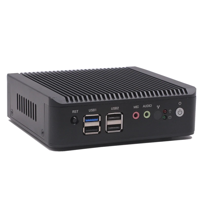 2018 безвентиляторный мини ПК Pfsense J1900 четырехъядерный 2 * I1211AT гигабитная Lan