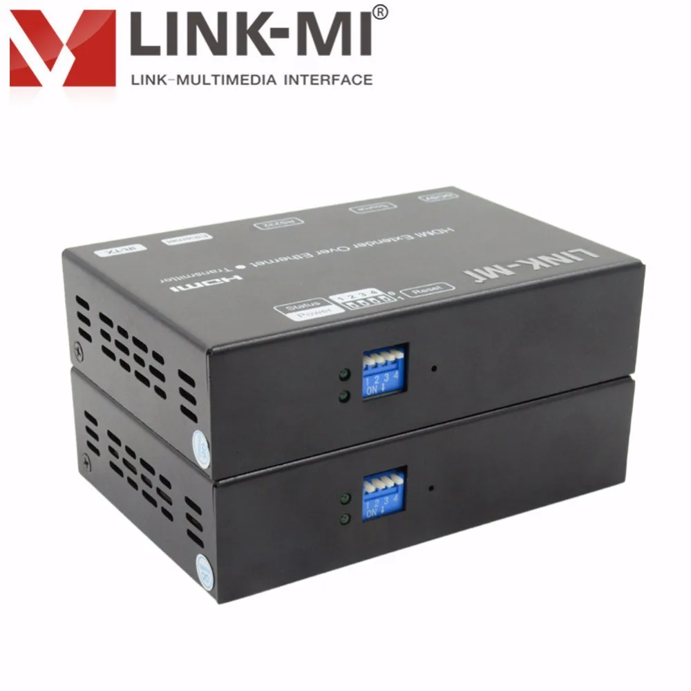 LINK-MI LM-EP25 аудио-видео HDMI удлинитель 120 м по одному Cat5e/6 UTP TCP IP с ИК Ethernet DIP