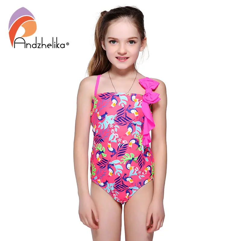 Andzhelika bikini детский купальник монокини для девочки